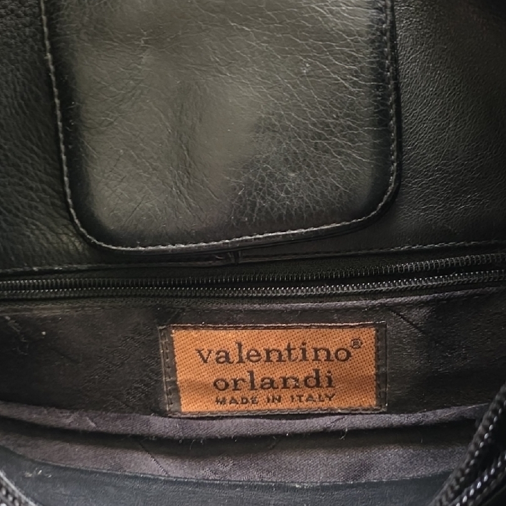 Valentino Orlandi Black Leather Women's Bag - Picture 7 of 11